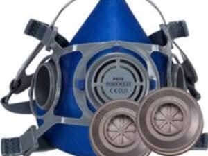 Portwest Auckland Half Face Respirator and P970 Combination Filters Blue M
