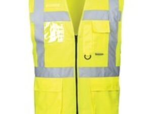 Portwest Berlin Hi Vis Executive Vest Yellow M