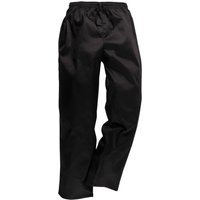 Portwest C070 Drawstring Chef Trousers Black 4XL 31