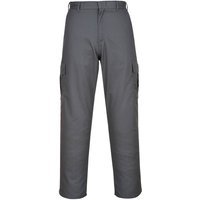 Portwest C701 Combat Trousers Grey 34" 31