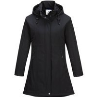 Portwest Carla Womens Softshell Jacket Black XS