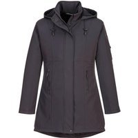 Portwest Carla Womens Softshell Jacket Grey M