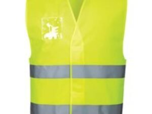 Portwest Dual ID Holder Class 2 Hi Vis Waistcoat Yellow S / M