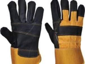 Portwest Heavy Duty Furniture Hide Rigger Gloves Yellow XL