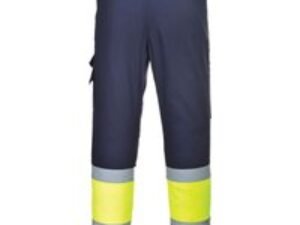 Portwest Hi Vis Two Tone Combat Trousers Yellow / Navy L 32