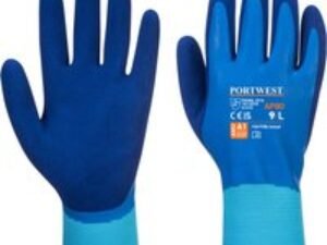 Portwest Liquid Pro Waterproof Grip Gloves Blue 2XL
