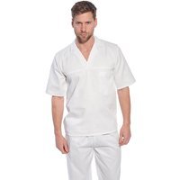 Portwest Mens Bakers Short Sleeve Shirt White XS