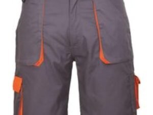 Portwest Mens Texo Contrast Work Shorts Grey M