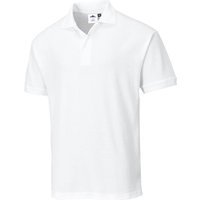 Portwest Naples Polo Shirt White XS