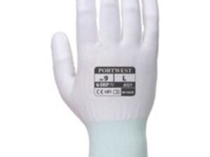 Portwest PU Fingertip Gloves White L