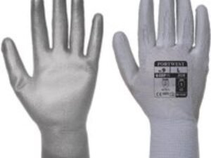 Portwest PU Palm General Handling Grip Gloves Grey L