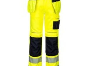 Portwest PW3 Hi Vis Stretch Holster Trousers Yellow / Black 41" 31