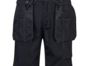Portwest PW3 Mens Holster Work Shorts Black 30