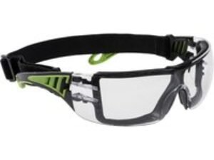 Portwest Tech Look Plus Safety Goggles Green Clear