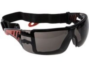Portwest Tech Look Plus Safety Goggles Red Smoke