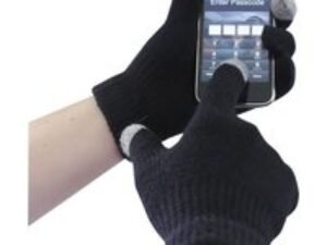 Portwest Touchscreen Knit Gloves Black L / XL