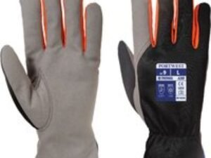 Portwest Wintershield Fleece Lined Gloves Black / Orange L
