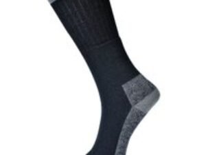 Portwest Work Socks Black 6 - 9 Pack of 3