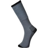 Portwest Work Socks Grey 6 - 9 Pack of 3