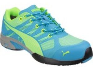 Puma Safety Celerity Knit Ultra Lightweight Safety Trainer Blue Size 6