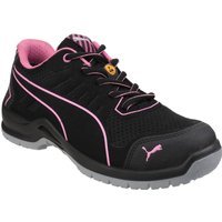Puma Safety Fuse Lightweight Ladies Safety Trainer Black Size 4