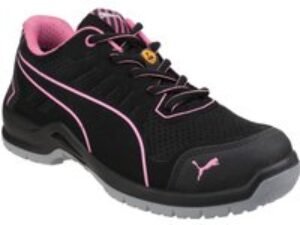 Puma Safety Fuse Lightweight Ladies Safety Trainer Black Size 6