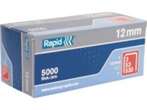 Rapid Type 53 Galvanised Staples 12mm Pack of 5000