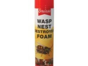 Rentokil Wasp Destroy Foam Aerosol 300ml