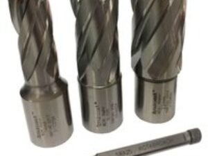Rotabroach 3 Piece Raptor Mag Drill Hole Cutter Set and Pilot
