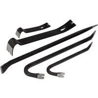 Roughneck 5 Piece Pry, Wrecking and Aligning Bar Set