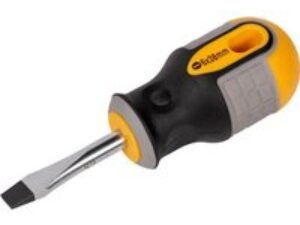 Roughneck Magnetic Flared Slotted Screwdriver 8mm 60mm