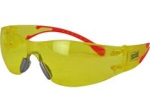 Scan Flexi Safety Glasses Amber Amber