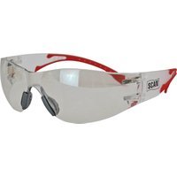 Scan Flexi Safety Glasses Clear Clear