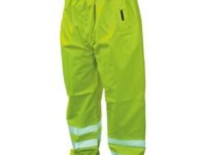 Scan Hi Vis Waterproof Motorway Trousers Yellow 2XL