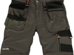 Scruffs Mens Holster Trade Shorts Slate 38