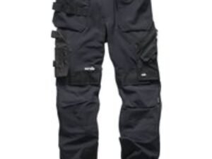 Scruffs Pro Flex Plus Holster Trouser Black 40" 32