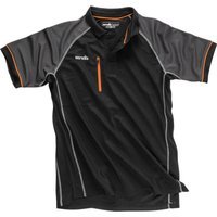 Scruffs Trade Active Polo Black L