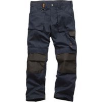 Scruffs Worker Trouser Navy Blue 32" 34