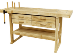 Sealey 4 Drawer Woodworking Work Bench 1.52m