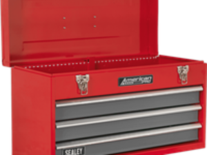 Sealey American Pro 3 Drawer Tool Chest Red / Grey