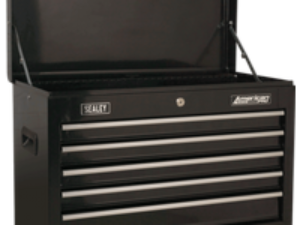 Sealey American Pro 5 Drawer Tool Chest Black