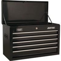 Sealey American Pro 5 Drawer Tool Chest Black