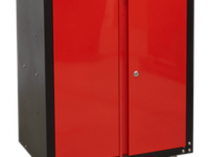 Sealey American Pro Modular 2 Door Cabinet and Worktop Black / Red
