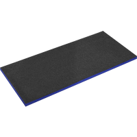 Sealey Blue Easy Peel Shadow Foam for Tool Chests and Cabinets 1200mm 550mm 30mm