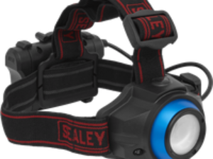 Sealey COB LED Auto Sensor Head Torch Black