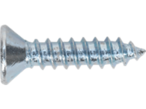 Sealey Countersunk Self Tapping DIN 7982 Screws 3.5mm 16mm Pack of 100