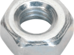 Sealey Din 934 Zinc Plated Steel Nuts M4 Thread Pack of 100