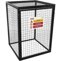 Sealey Gas Cylinder Safety Cage 1000mm 1000mm 1400mm