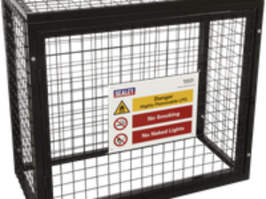 Sealey Gas Cylinder Safety Cage 1000mm 500mm 1400mm