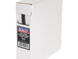 Sealey Heat Shrink Tubing Roll Black 6.4mm - 3.2mm 12m